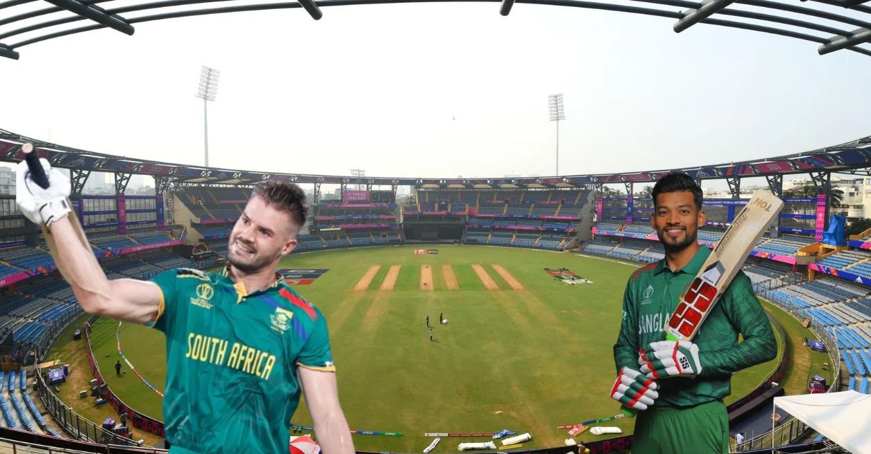 ODI World Cup 2023, SA vs BAN: Wankhede Stadium Pitch Report, Mumbai Weather Forecast, ODI Stats & Records | South Africa vs Bangladesh