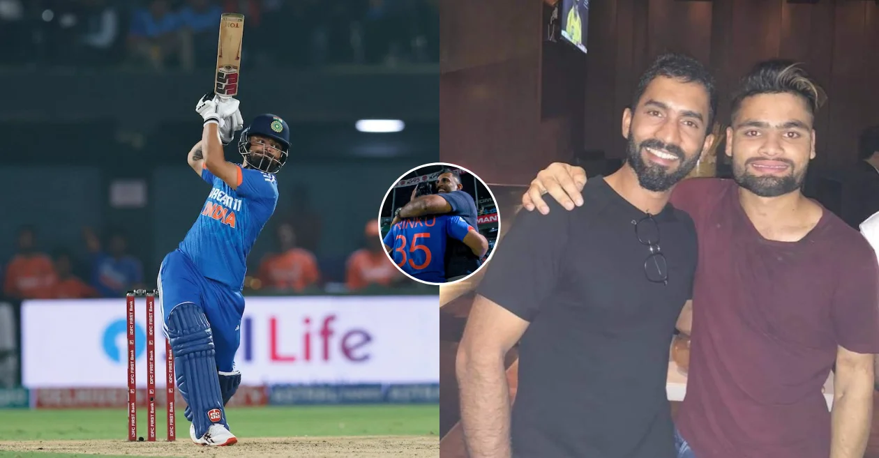 Dinesh Karthik pens a heartfelt note on Rinku Singh’s emotional journey and relationship with mentor Abishek Nayar – IND vs AUS 2023