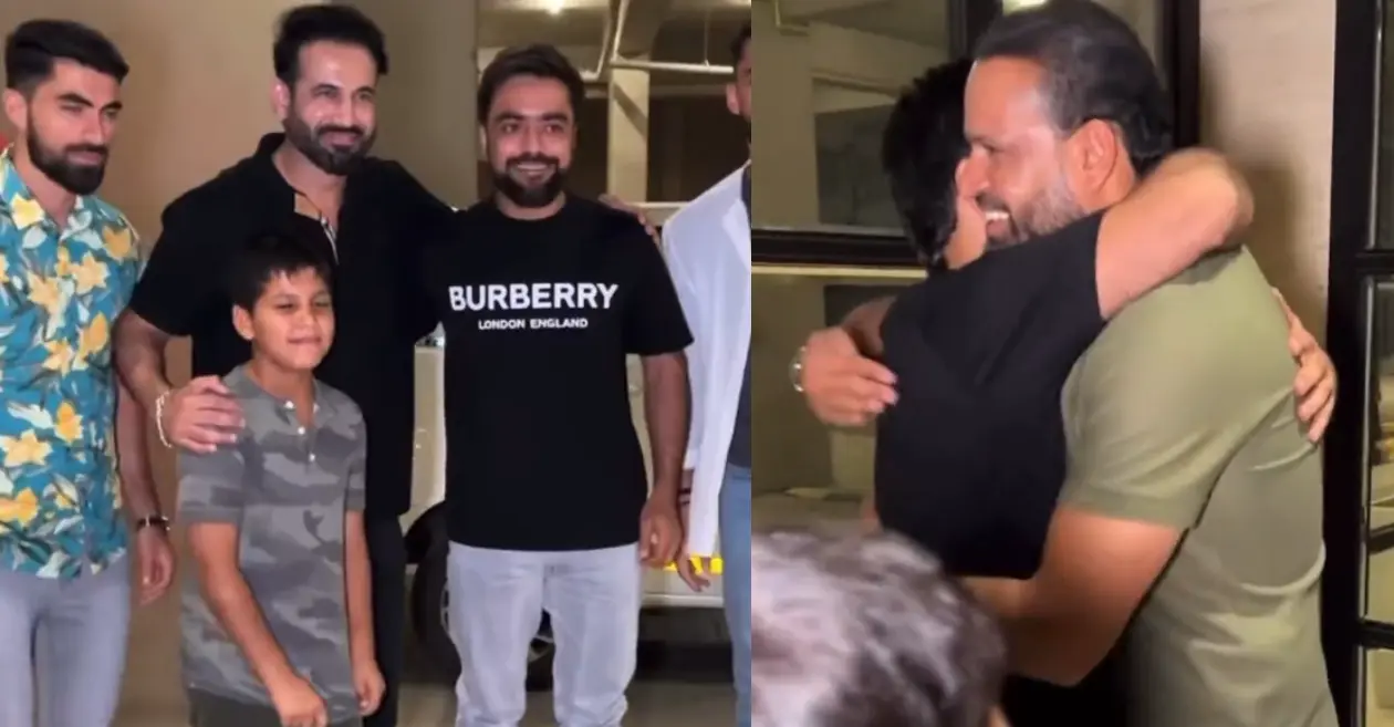 WATCH: Rashid Khan & Co. meet up with Irfan and Yusuf Pathan in Mumbai – ODI World Cup 2023