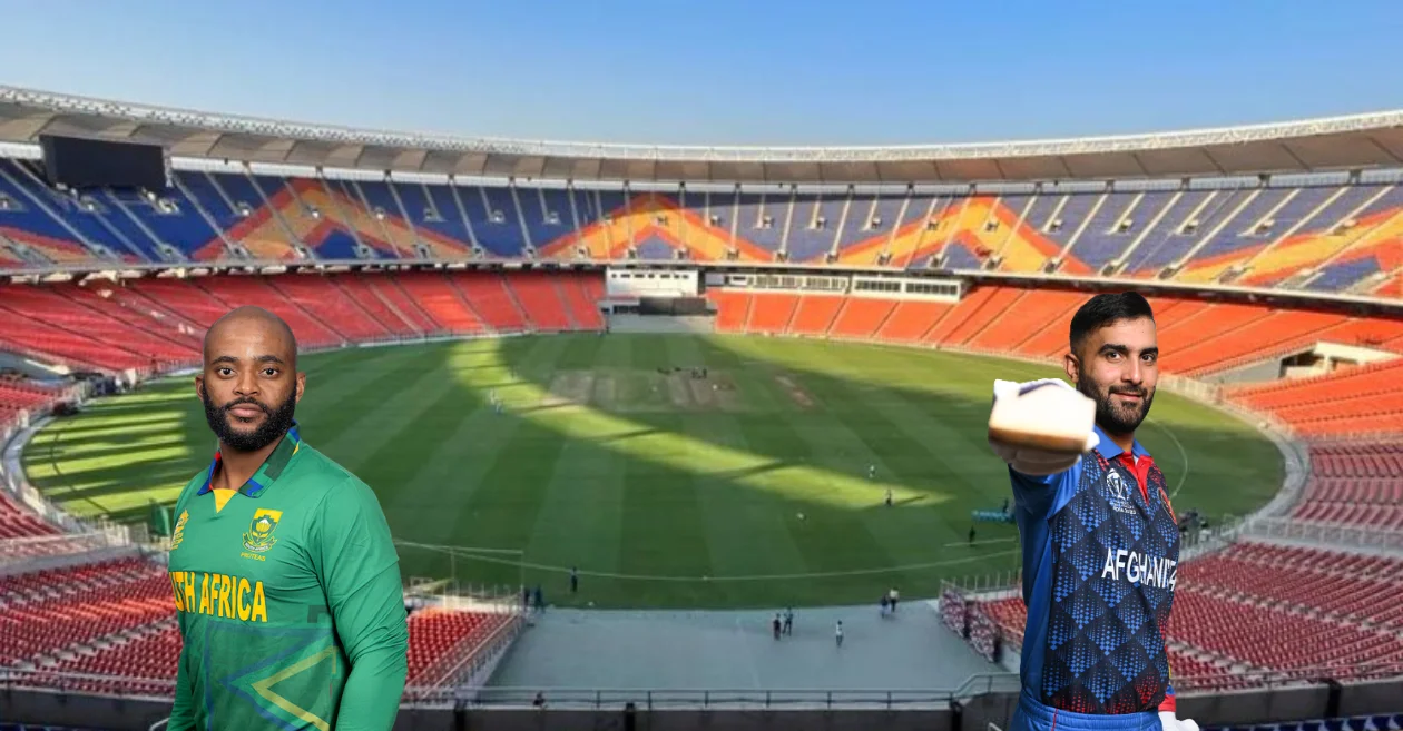 ODI World Cup 2023, SA vs AFG: Narendra Modi Stadium Pitch Report, Ahmedabad Weather Forecast, ODI Stats & Records | South Africa vs Afghanistan