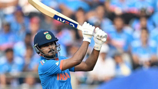 Shreyas Iyer vs Sri Lanka, ODI World Cup 2023