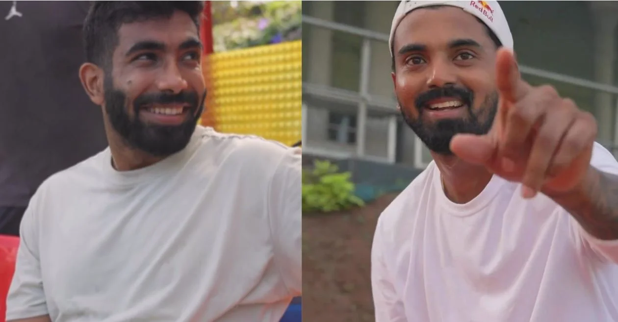 WATCH: Jasprit Bumrah and KL Rahul engage in playful banter ahead of SA vs IND ODI series