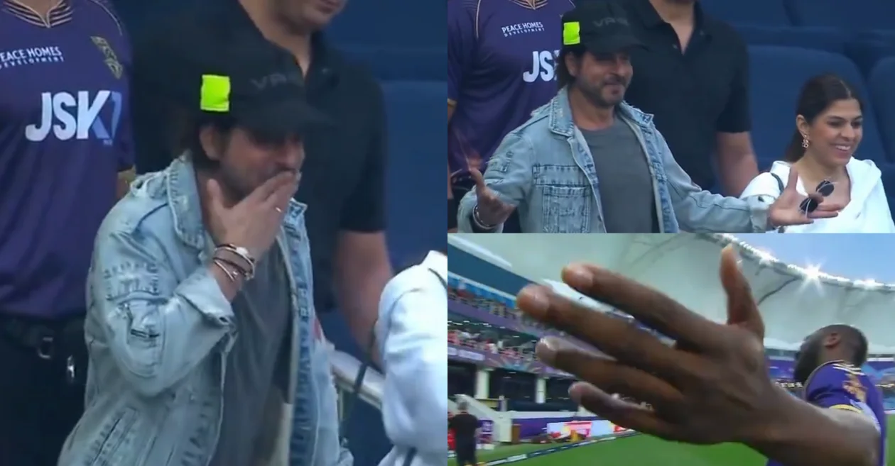 WATCH: Andre Russell’s epic recreation of Shah Rukh Khan’s iconic pose steals the show at ILT20 2024