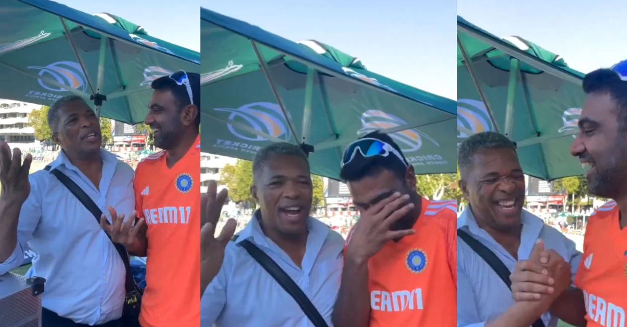 WATCH: Makhaya Ntini leaves Ravichandran Ashwin in splits by singing a famous Bollywood song