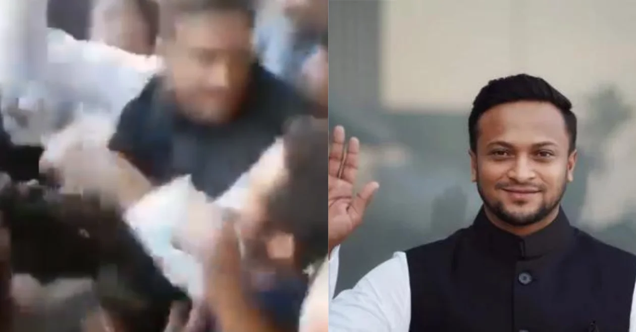 WATCH: Shakib Al Hasan slaps a fan; video goes viral