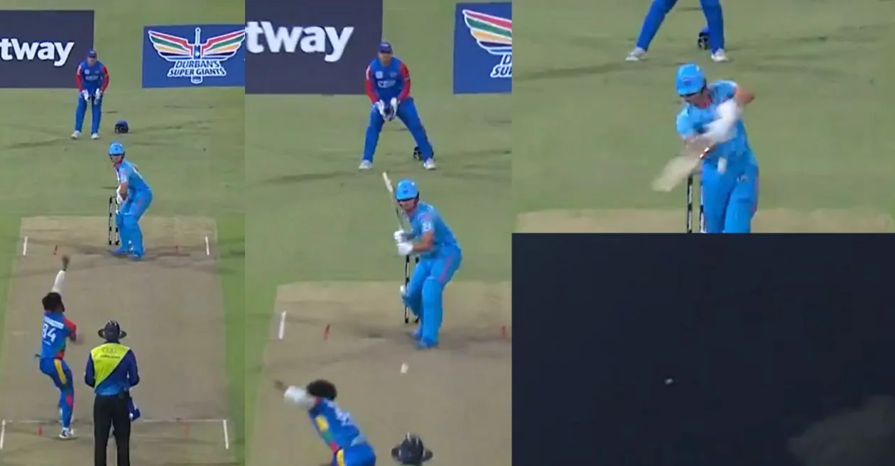 WATCH: Pretoria Capitals batter Will Jacks hits the biggest six of SA20 2024 against Durban Super Giants