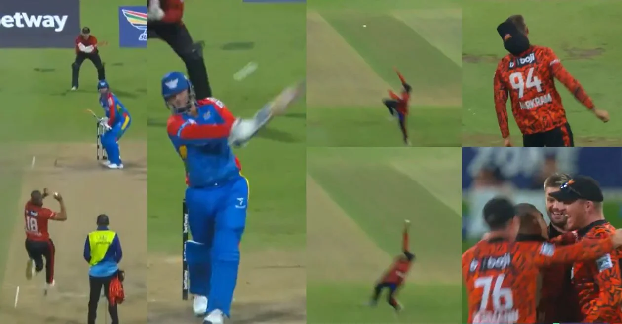 SA20 [WATCH]: JJ Smuts falls victim to Aiden Markram’s gravity-defying one-handed catch in Qualifier 1 – DSG vs SEC