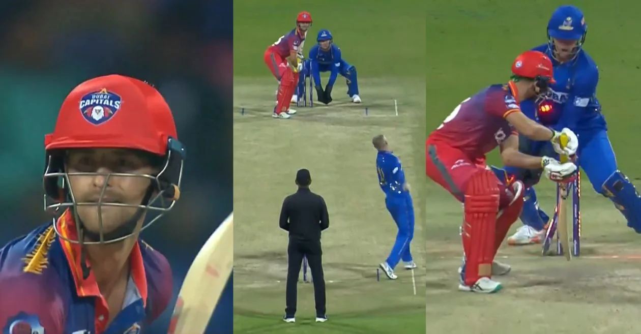ILT20 2024 [WATCH]: Dan Mousley shatters Leus du Plooy’s stumps with a perfect yorker in EMI vs DUB clash
