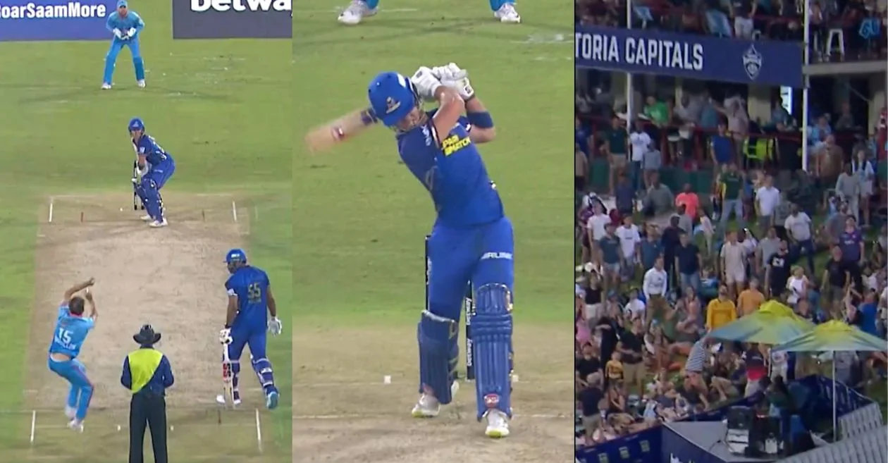 SA20 2024 [WATCH]: Dewald Brevis hits an unbelievable no-look six in MI Cape Town’s clash against Pretoria Capitals