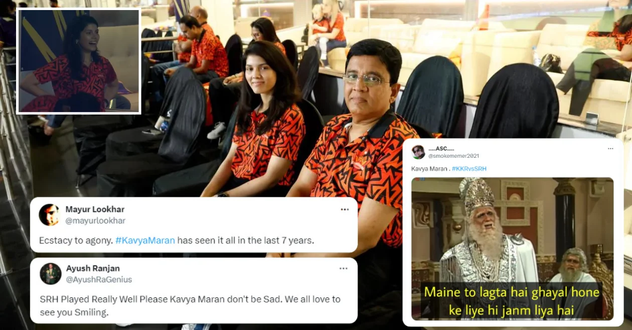 IPL 2024: Fans react after Kavya Maran’s joy turns into agony as SRH loses to KKR in a last-over thriller