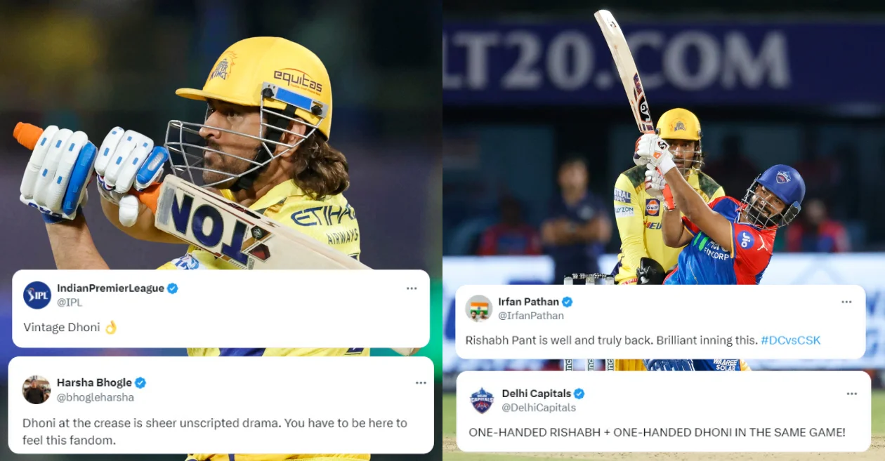 IPL 2024: Twitter goes wild as DC beat CSK despite MS Dhoni’s fireworks