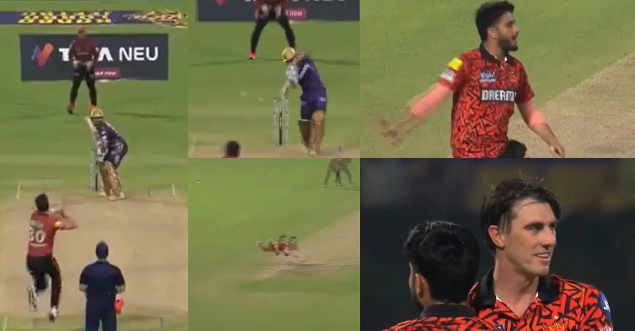 IPL 2024 [WATCH]: ‘Flying’ Mayank Markande takes a remarkable catch to dismiss Ramandeep Singh during KKR vs SRH clash