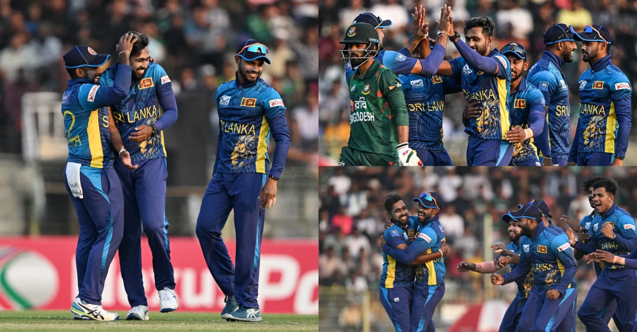 WATCH: Nuwan Thushara takes a brilliant hat-trick in Sri Lanka’s series-clinching win over Bangladesh during 3rd T20I