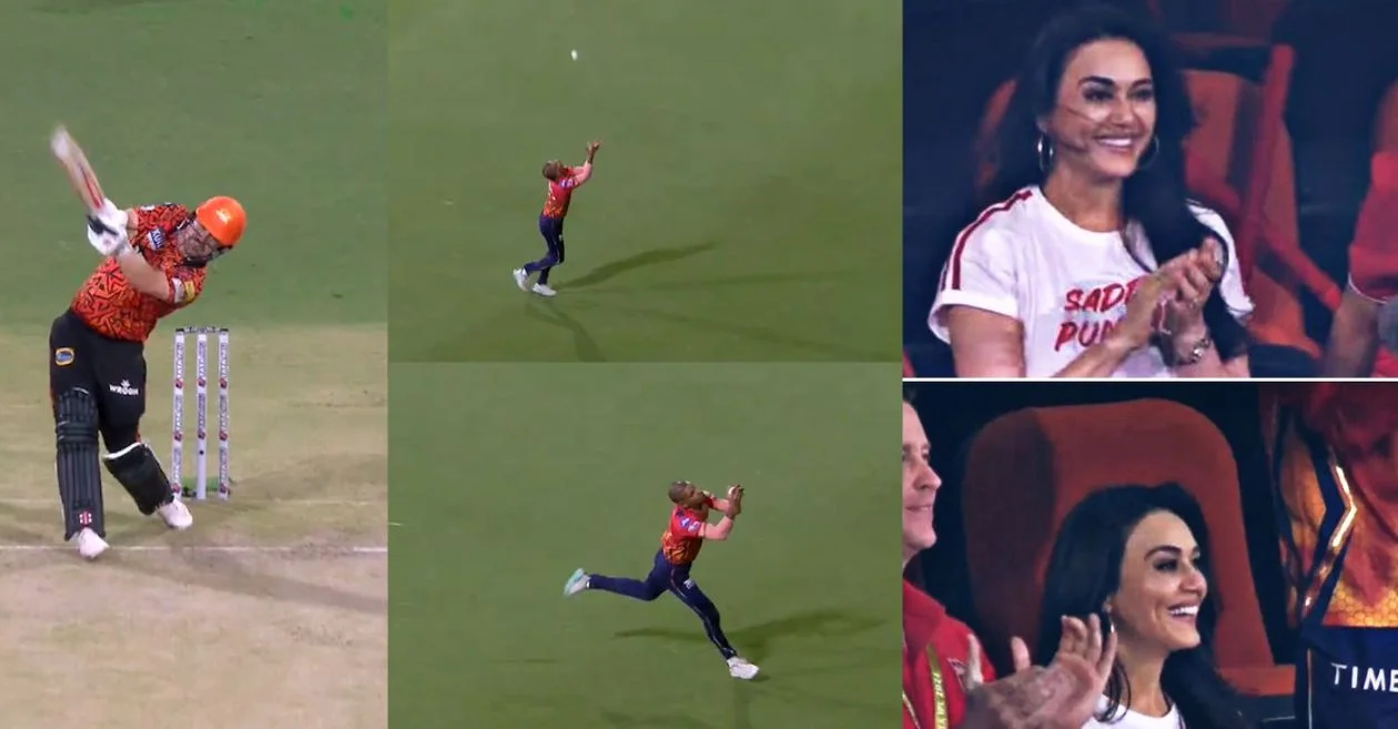 WATCH: Shikhar Dhawan takes a brilliant backward running catch to dismiss Travis Head in PBKS vs SRH clash | IPL 2024