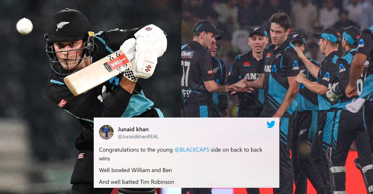 Twitter reactions: Tim Robinson, William O’Rourke shine in New Zealand’s thrilling win over Pakistan in 4th T20I