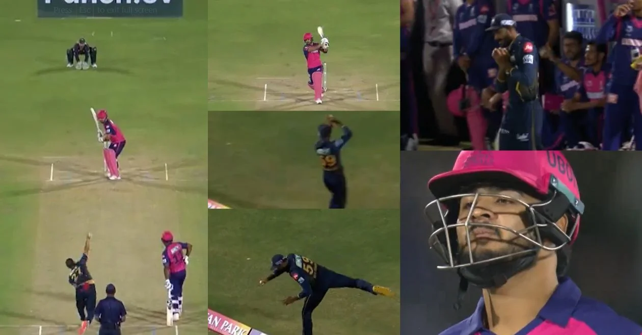 IPL 2024 [WATCH]: Vijay Shankar takes an acrobatic catch at the boundary to dismiss Riyan Parag during RR vs GT clash