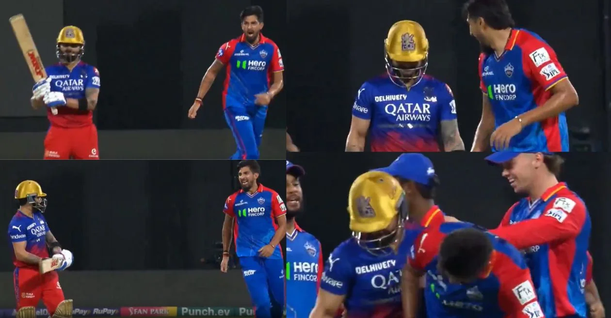 WATCH: Ishant Sharma’s ‘friendly’ send-off to Virat Kohli lights up RCB vs DC clash in Bengaluru | IPL 2024