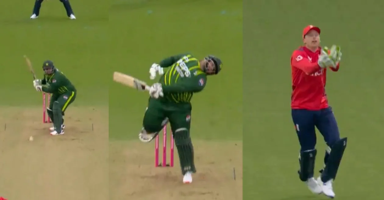 ENG vs PAK [WATCH]: Mark Wood bowls an absolute snorter to dismiss Azam Khan in 4th T20I
