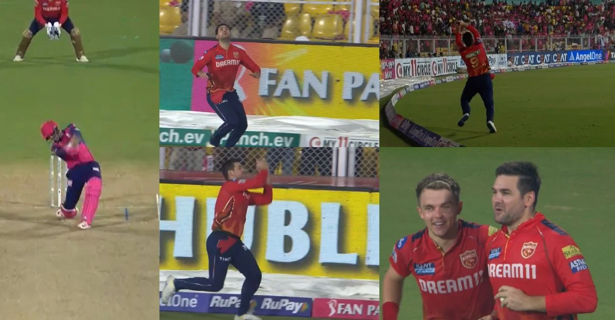 WATCH: Rilee Rossouw takes a stunning catch to dismiss Donovan Ferreira in RR vs PBKS clash | IPL 2024