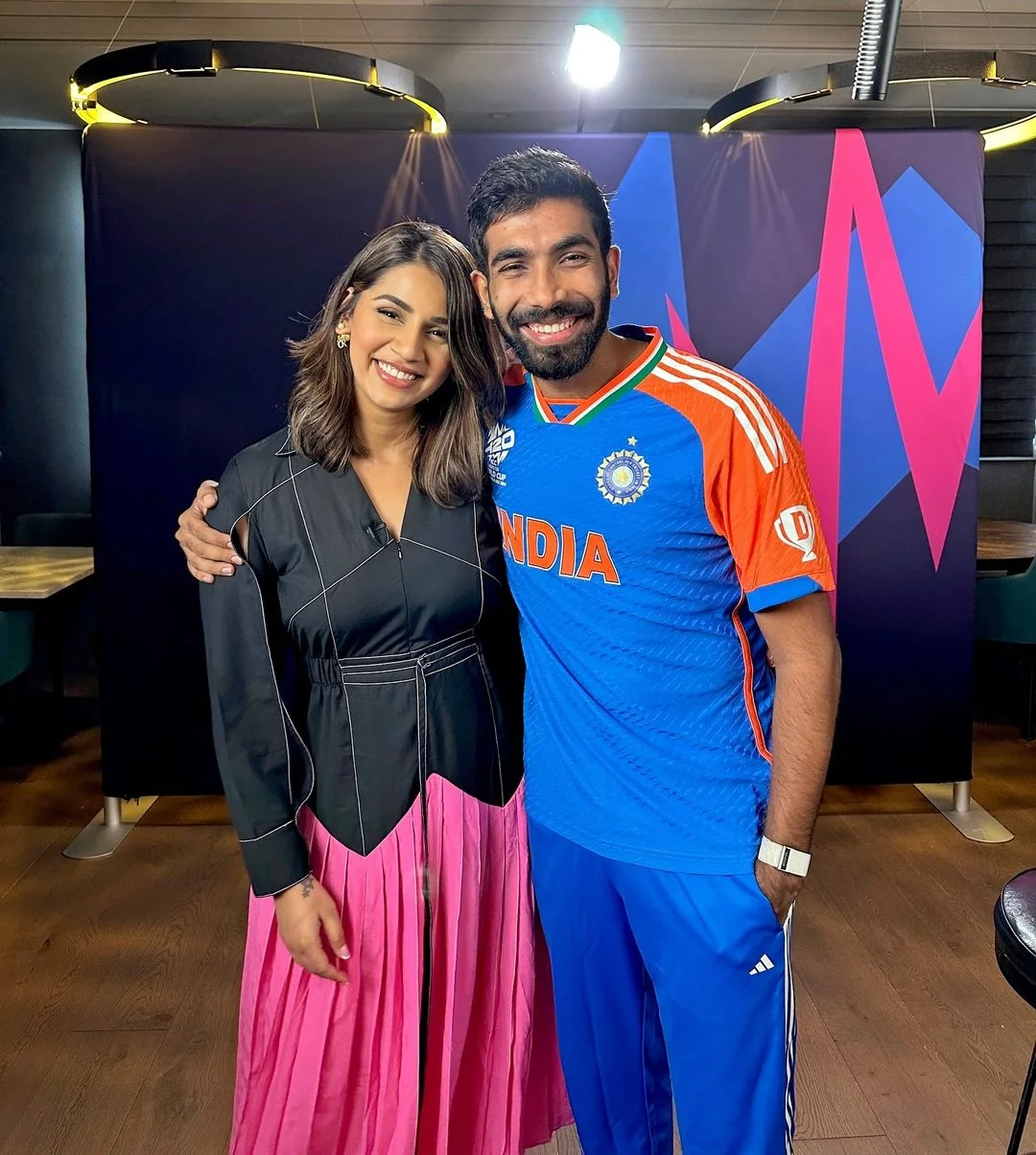 Sanjana Ganesan, Jasprit Bumrah