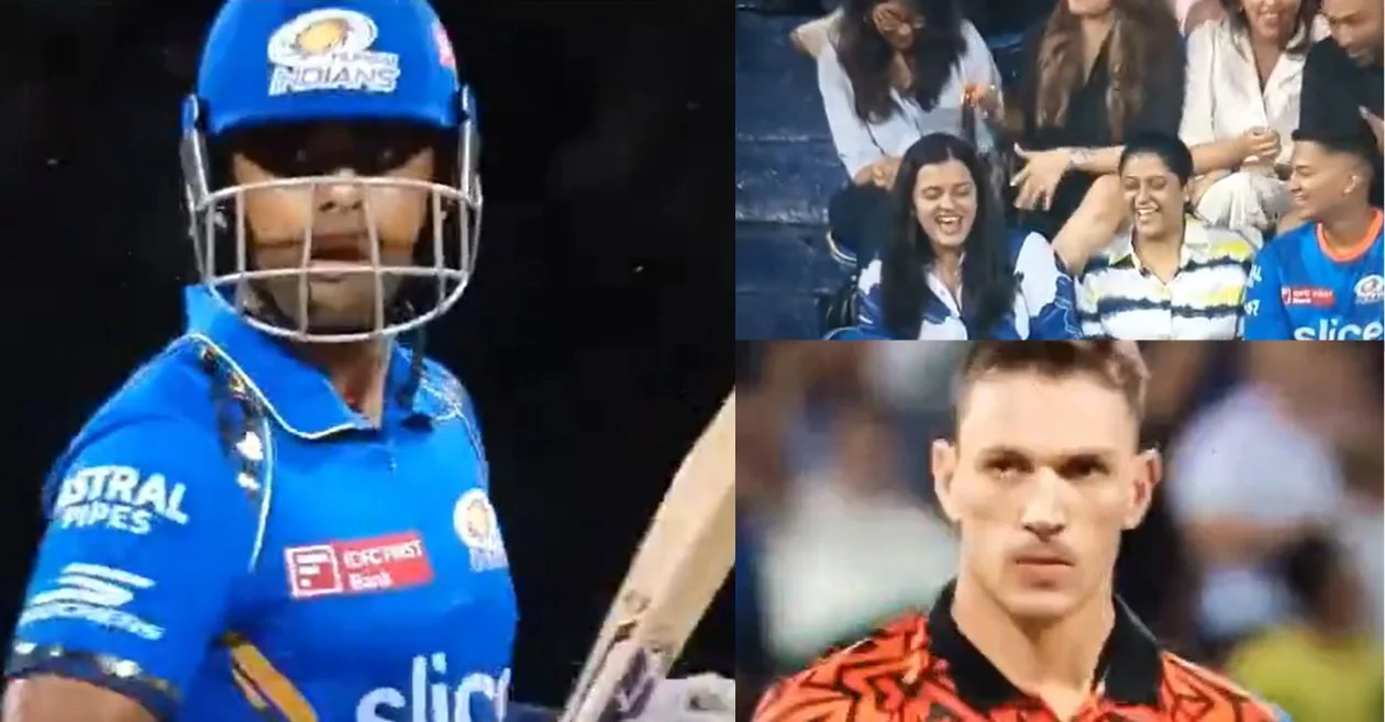 IPL 2024 [WATCH]: Devisha Shetty revels in joy as Suryakumar Yadav unleashes vicious attack on Marco Jansen
