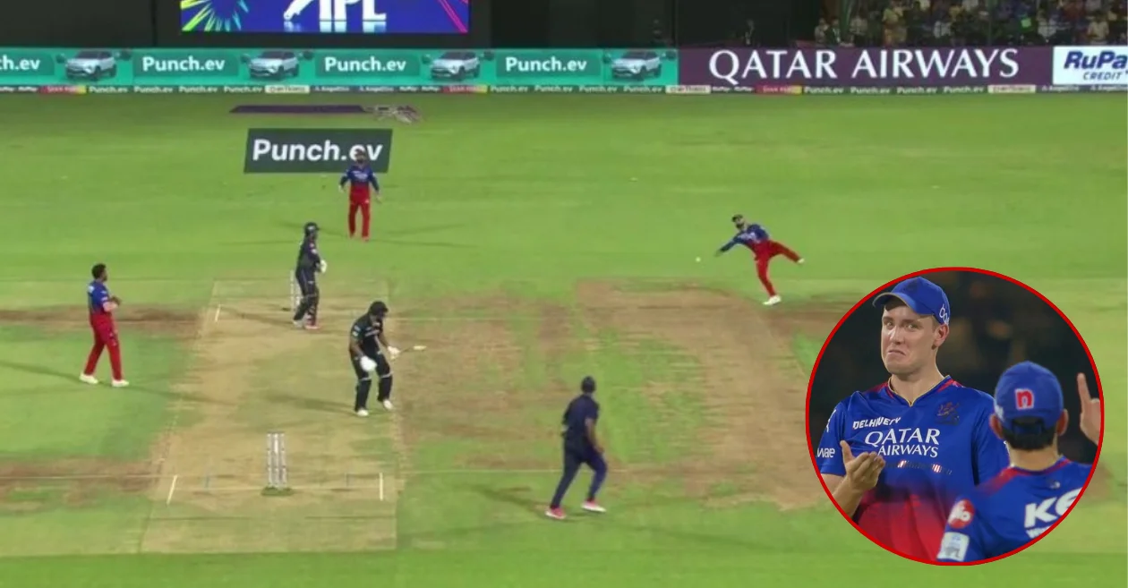 IPL 2024 [WATCH]: Virat Kohli’s direct hit to run out Shahrukh Khan leaves Cameron Green awestruck