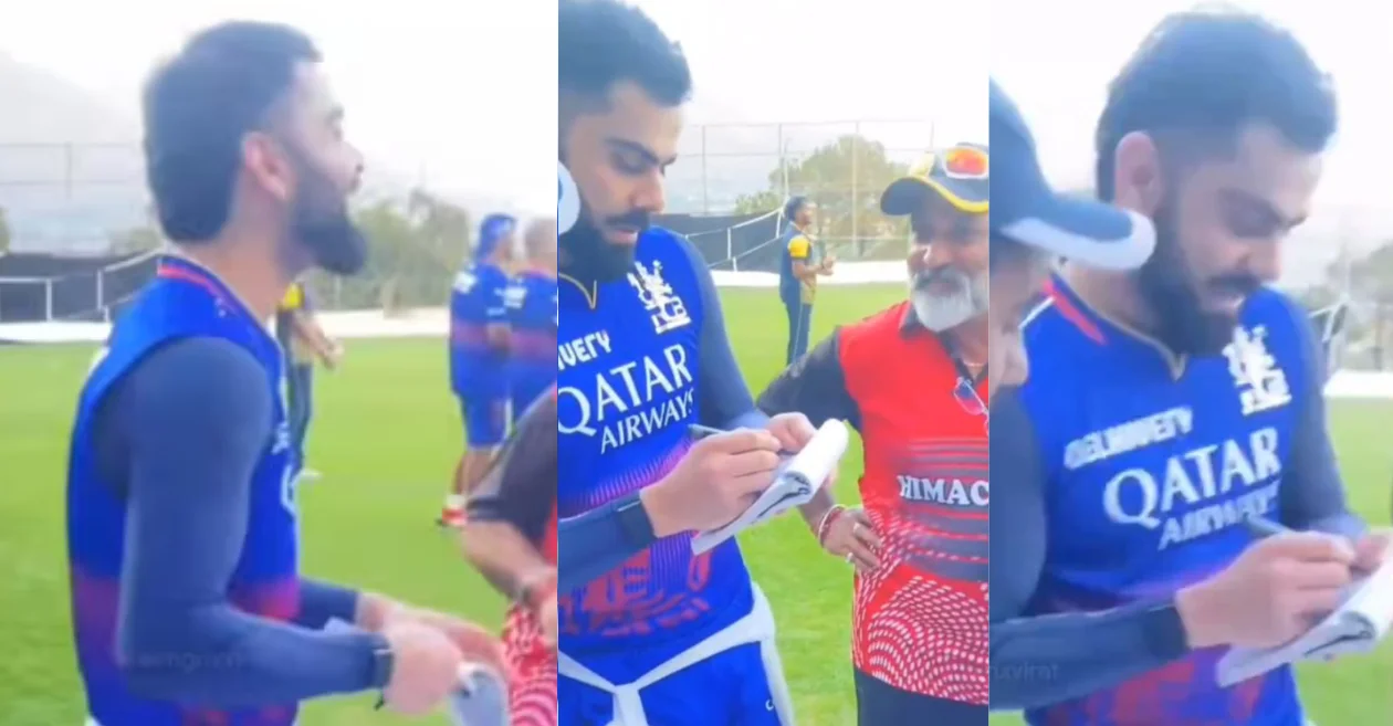 IPL 2024 [WATCH]: Virat Kohli speaks fluent Punjabi and cracks jokes with youngsters ahead of PBKS vs RCB clash