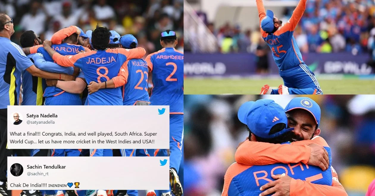 Fans and experts go wild as Team India ends trophy drought with a thrilling win over South Africa in T20 World Cup 2024 final