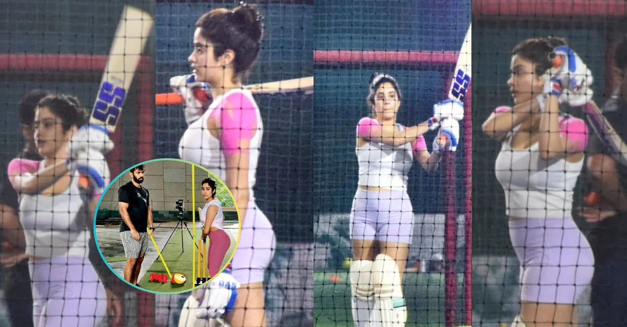 Actress Janhvi Kapoor opens up about her rigorous training with KKR players under coach Abhishek Nayar