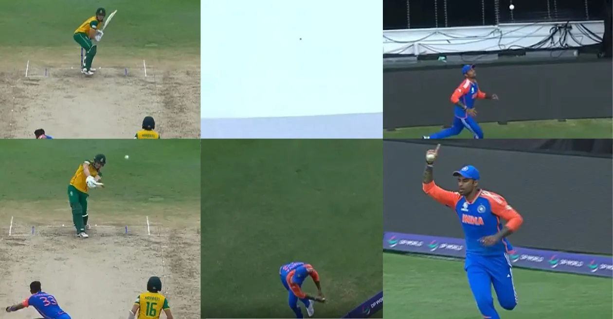 WATCH: Suryakumar Yadav takes game-changing catch of David Miller to seal India’s T20 World Cup 2024 win against South Africa