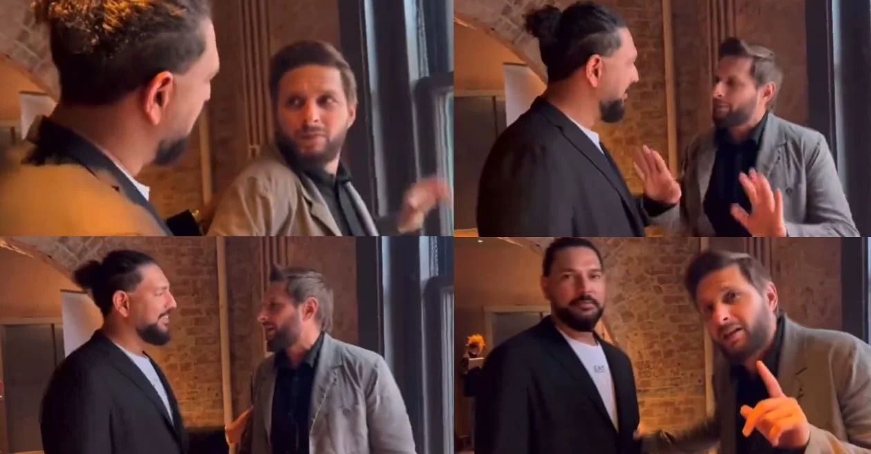WATCH: Yuvraj Singh pokes fun at Shahid Afridi after India’s win over Pakistan in the T20 World Cup 2024