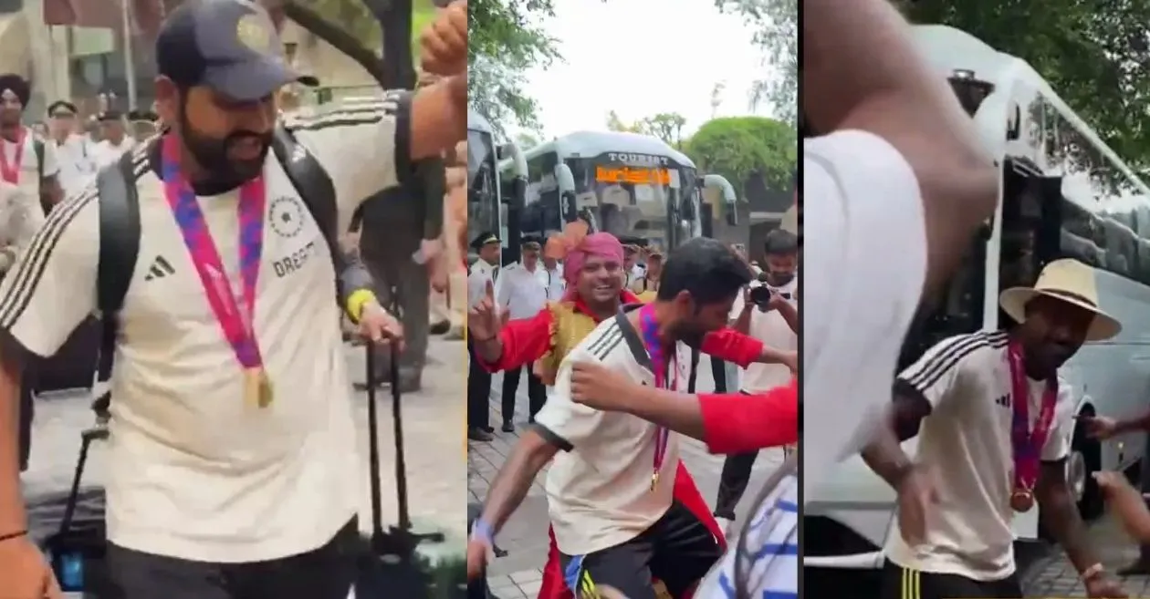 WATCH: Rohit Sharma dances on Bhangra beats; Hardik Pandya and Suryakumar Yadav join the celebration