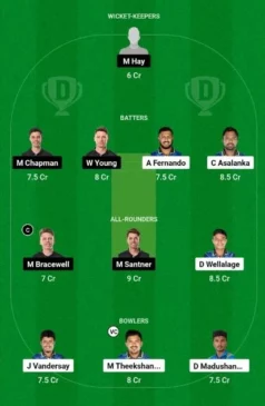 SL vs NZ
