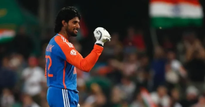 Tilak Varma in Team India's jersey