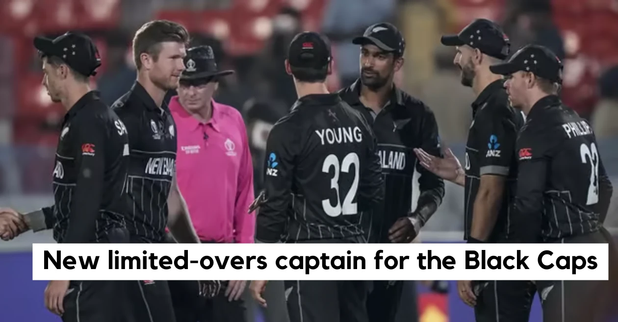 New Zealand names their new limited-overs captain