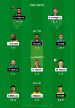 SA vs PAK