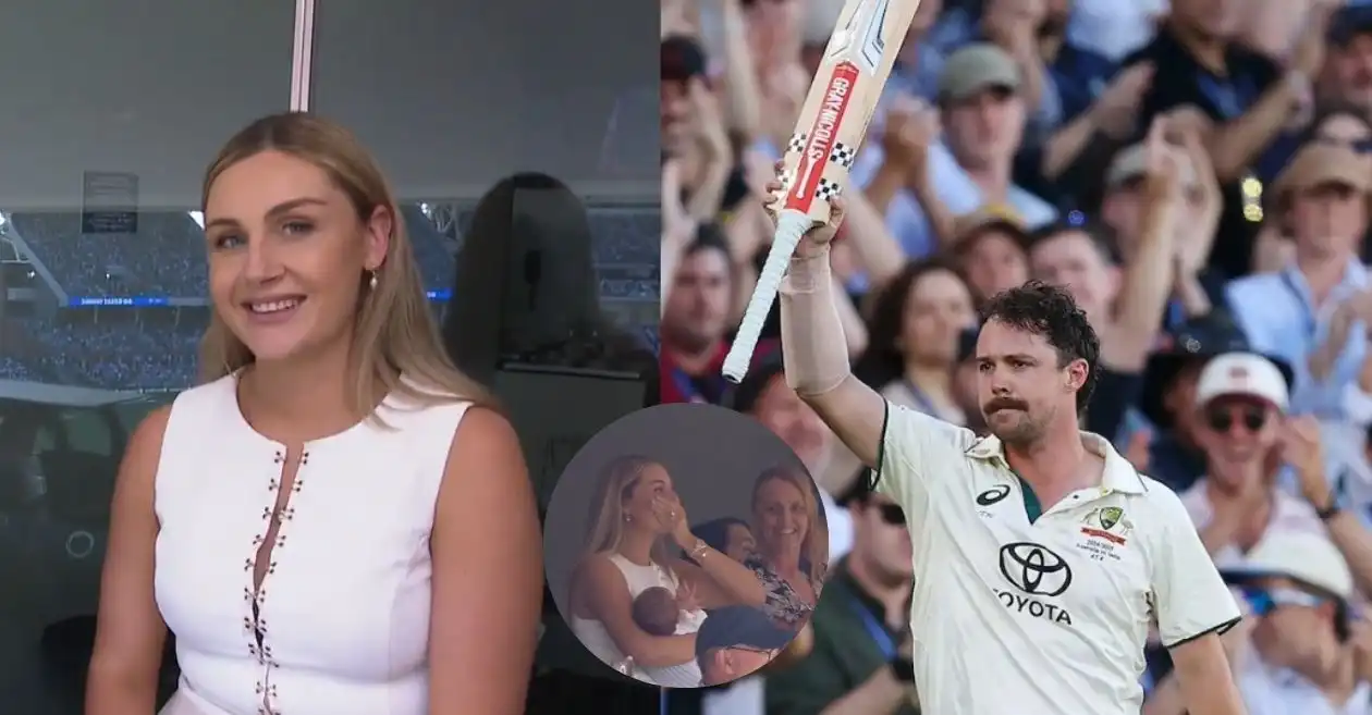 WATCH: Travis Head’s wife Jessica comes up with heartfelt reaction on husband’s tremendous century in Adelaide – AUS vs IND