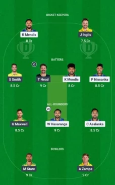 SL vs AUS