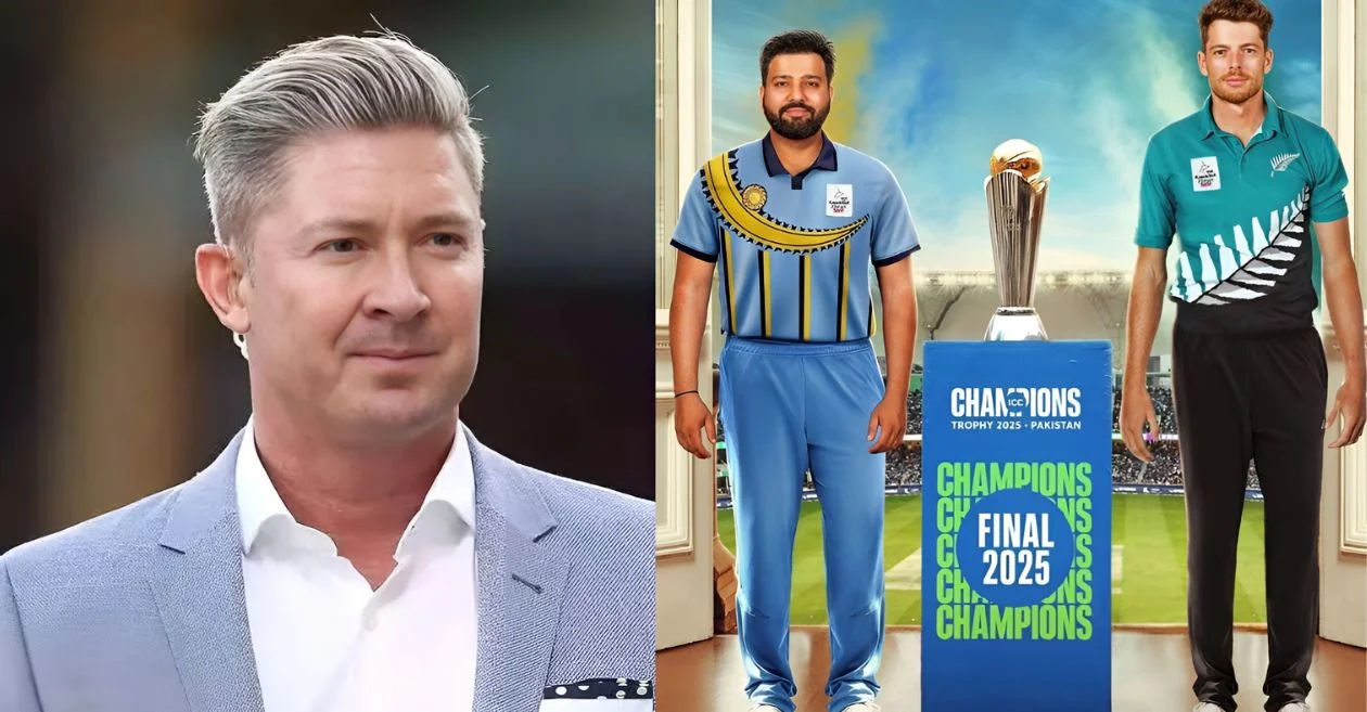 India or New Zealand? Michael Clarke predicts the winner of Champions Trophy 2025 final