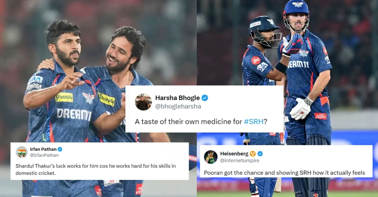 IPL 2025: Netizens react as Shardul Thakur and Nicholas Pooran star in LSG’s thumping win over SRH