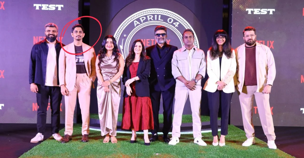 ‘Test’ actor Siddharth reveals which Indian cricket icon he would dedicate his performance to