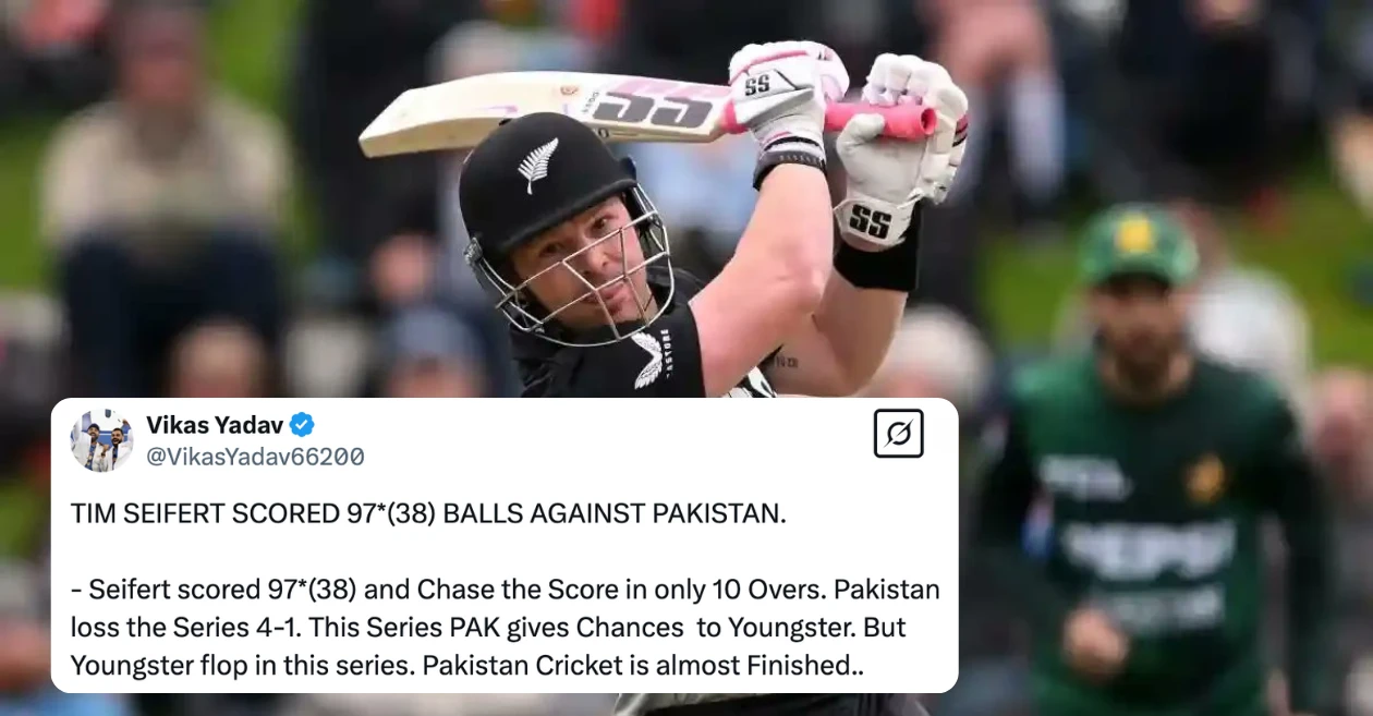 Tim Seifert, James Neesham help New Zealand thrash Pakistan in 5th T20I