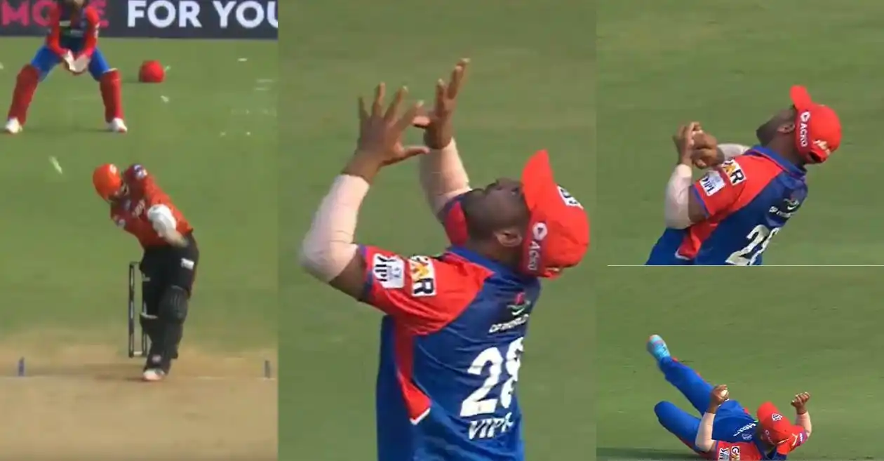 IPL 2025 [WATCH]: Vipraj Nigam plucks a jaw-dropping catch to dismiss Heinrich Klaasen in DC vs SRH game