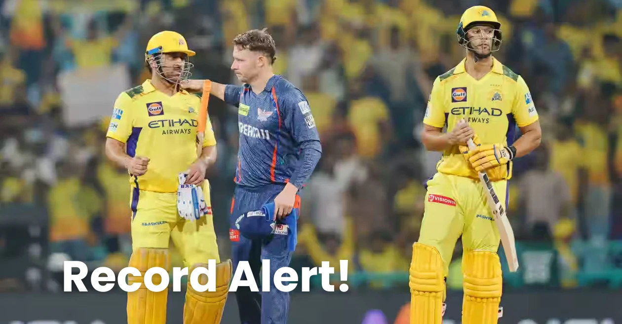 43-year-old MS Dhoni sets two new IPL records in CSK’s thrilling win over LSG