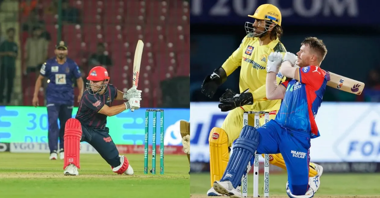 5 cricketers who scored a half century in both PSL and IPL ft. David Warner