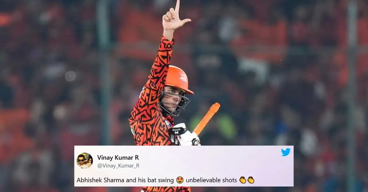 Fans go wild as Abhishek Sharma lights up Uppal stadium with maiden century in SRH vs PBKS clash at IPL 2025