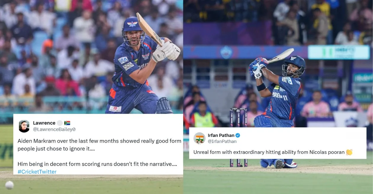 IPL 2025: Fans react as Nicholas Pooran and Aiden Markram guide LSG to last over win against GT