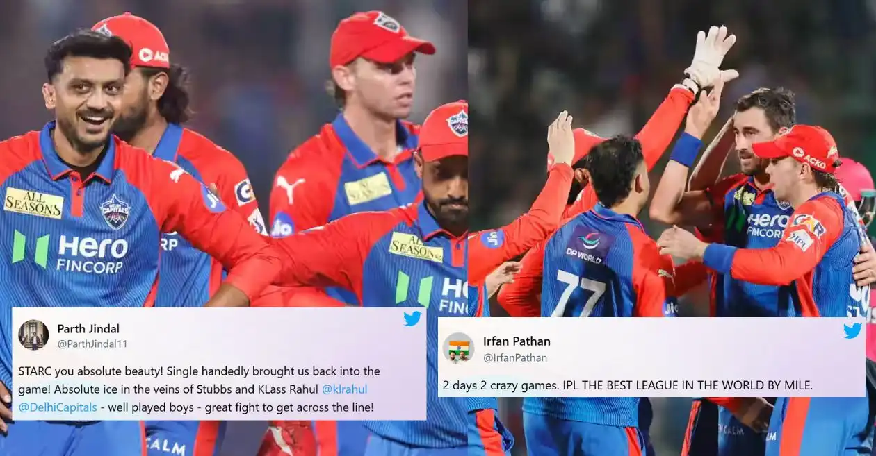 Fans erupt as Delhi Capitals edge past Rajasthan Royals in a thrilling Super Over finish