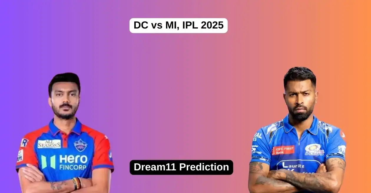 DC vs MI, IPL 2025: Match Prediction, Dream11 Team, Fantasy Cricket Tips and Pitch Report | Delhi Capitals vs Mumbai Indians