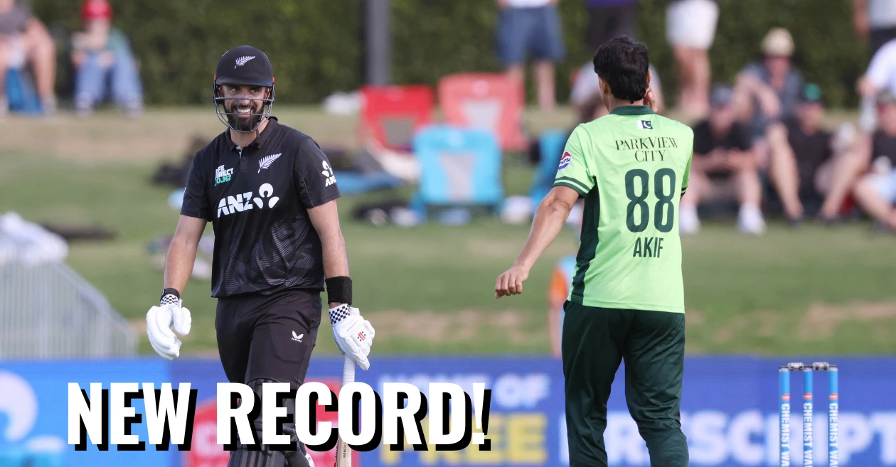 NZ vs PAK: Daryl Mitchell sets a new ODI record for New Zealand